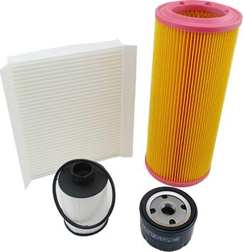 Wilmink Group WG1821932 - Filter Set car-mod.net