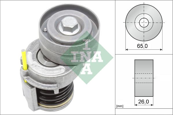 Wilmink Group WG1253508 - Belt Tensioner, v-ribbed belt car-mod.net