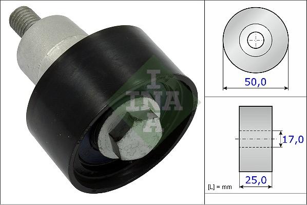 Wilmink Group WG1253153 - Deflection / Guide Pulley, timing belt car-mod.net