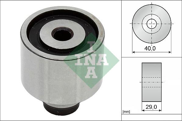 Wilmink Group WG1253112 - Deflection / Guide Pulley, timing belt car-mod.net