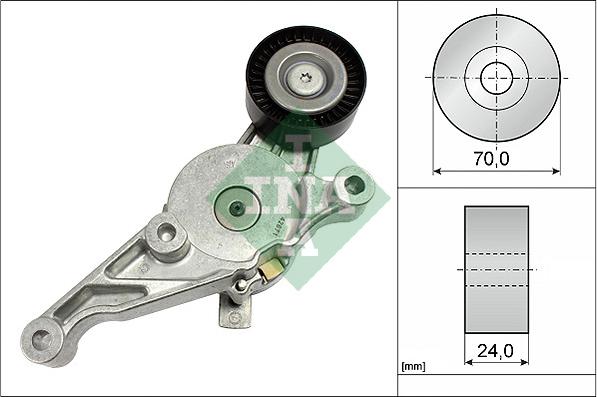 Wilmink Group WG1253393 - Belt Tensioner, v-ribbed belt car-mod.net