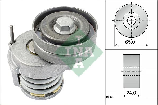 Wilmink Group WG1253312 - Belt Tensioner, v-ribbed belt car-mod.net