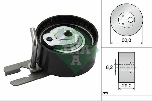 Wilmink Group WG1252412 - Tensioner Pulley, timing belt car-mod.net