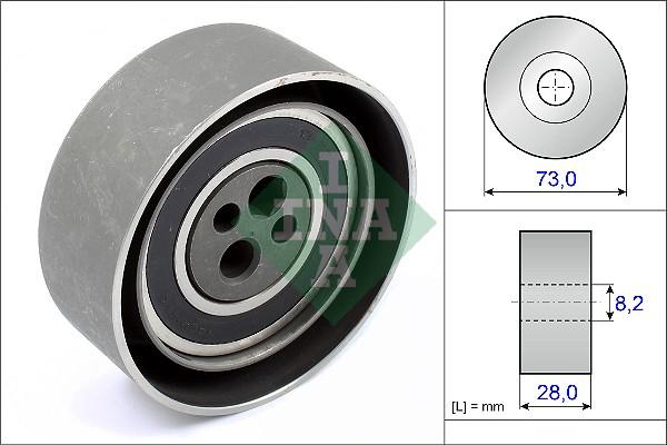 Wilmink Group WG1252126 - Tensioner Pulley, timing belt car-mod.net
