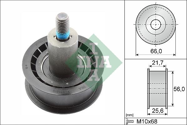 Wilmink Group WG1252781 - Deflection / Guide Pulley, timing belt car-mod.net