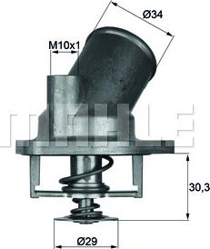 Wilmink Group WG1261819 - Coolant thermostat / housing car-mod.net