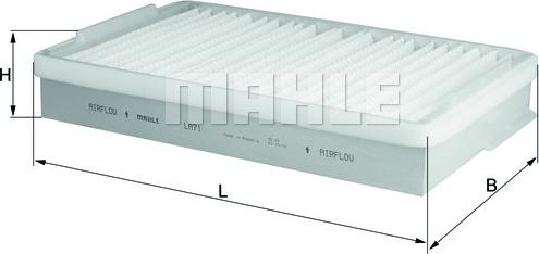 Wilmink Group WG1215506 - Filter, interior air car-mod.net