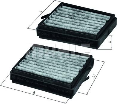 Wilmink Group WG1215763 - Filter, interior air car-mod.net