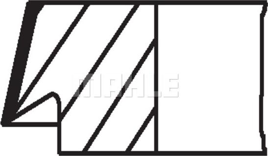 Wilmink Group WG1212100 - Piston Ring Kit car-mod.net