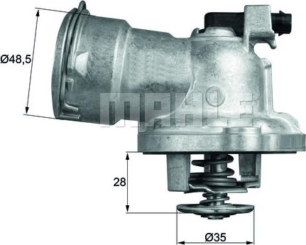 Wilmink Group WG1217763 - Coolant thermostat / housing car-mod.net
