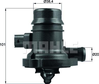 Wilmink Group WG1217770 - Coolant thermostat / housing car-mod.net