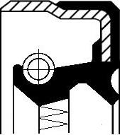 Wilmink Group WG1220439 - Shaft Seal, differential car-mod.net