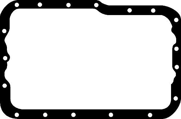 Wilmink Group WG1221561 - Gasket, oil sump car-mod.net