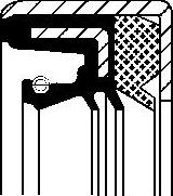 Wilmink Group WG1221012 - Shaft Seal, automatic transmission car-mod.net