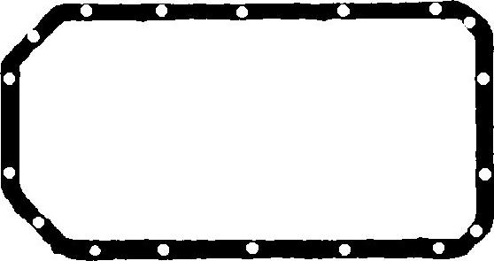 Wilmink Group WG1765969 - Gasket, oil sump car-mod.net