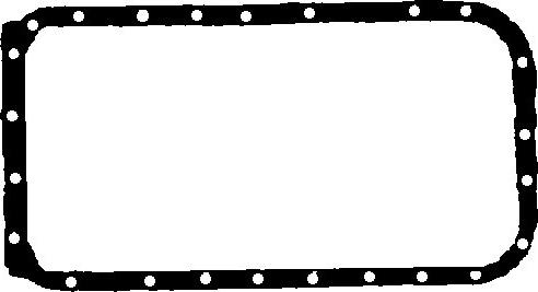Wilmink Group WG1765816 - Gasket, oil sump car-mod.net