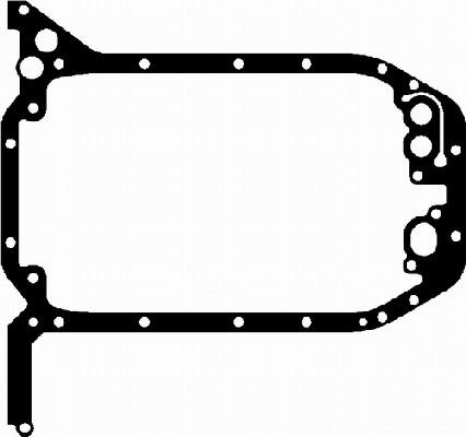 Wilmink Group WG1766042 - Gasket, oil sump car-mod.net