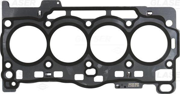 Wilmink Group WG1704640 - Gasket, cylinder head car-mod.net