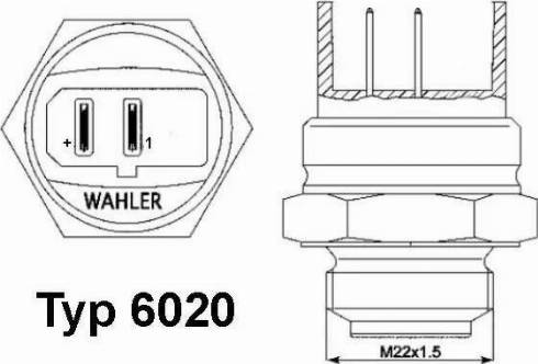 Wilmink Group WG1700178 - Temperature Switch, radiator / air conditioner fan car-mod.net
