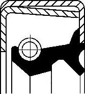 Wilmink Group WG1700831 - Shaft Seal, differential car-mod.net