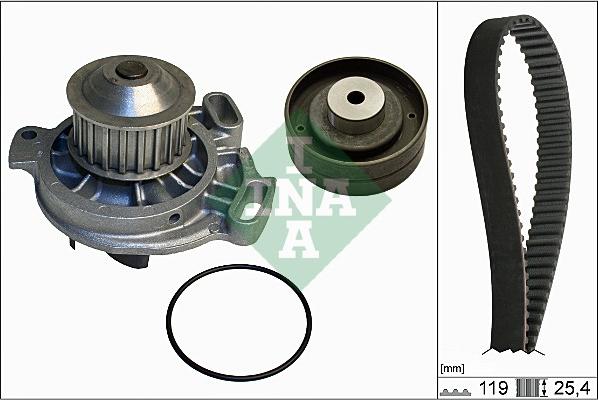 Wilmink Group WG1710014 - Water Pump & Timing Belt Set car-mod.net