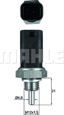 Wilmink Group WG1789654 - Coolant temperature Sensor car-mod.net