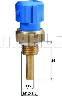 Wilmink Group WG1789655 - Coolant temperature Sensor car-mod.net