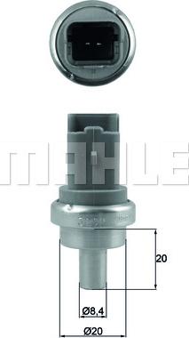 Wilmink Group WG1789676 - Coolant temperature Sensor car-mod.net