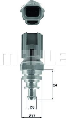Wilmink Group WG1789671 - Coolant temperature Sensor car-mod.net