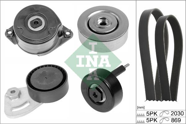 Wilmink Group WG1780507 - V-Ribbed Belt Set car-mod.net