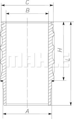 Wilmink Group WG1788138 - Cylinder Sleeve car-mod.net