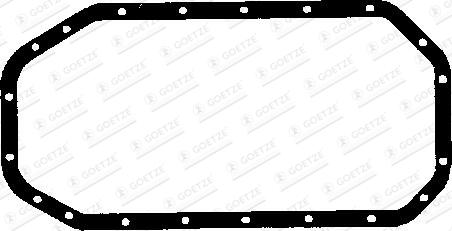 Wilmink Group WG1737174 - Gasket, oil sump car-mod.net