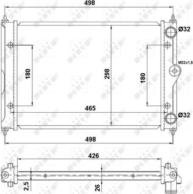 Wilmink Group WG1721700 - Radiator, engine cooling car-mod.net