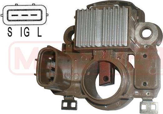 Wilmink Group WG1776009 - Voltage regulator, alternator car-mod.net