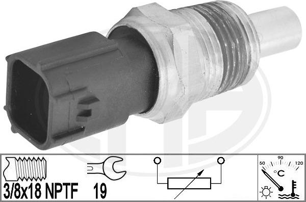 Wilmink Group WG1777139 - Coolant temperature Sensor car-mod.net