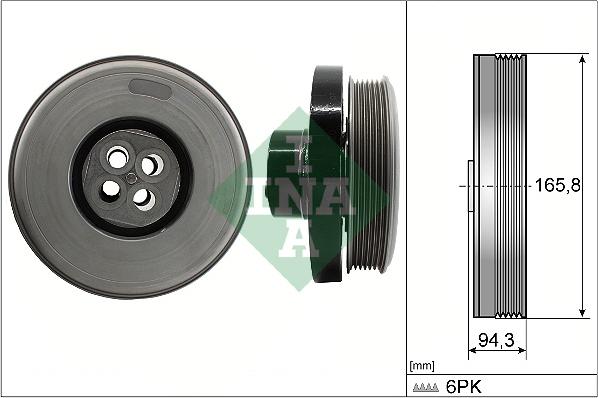 Wilmink Group WG2402303 - Belt Pulley, crankshaft car-mod.net