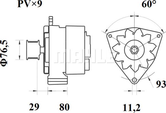 Wilmink Group WG2044001 - Alternator car-mod.net