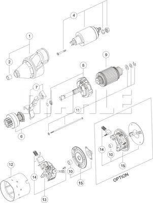 Wilmink Group WG2045146 - Starter car-mod.net