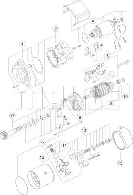 Wilmink Group WG2045174 - Starter car-mod.net