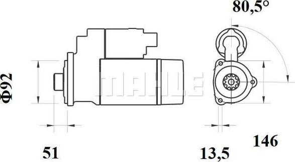 Wilmink Group WG2045385 - Starter car-mod.net