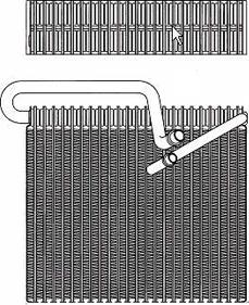 Wilmink Group WG2041872 - Evaporator, air conditioning car-mod.net