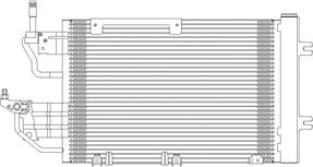 Wilmink Group WG2041767 - Condenser, air conditioning car-mod.net