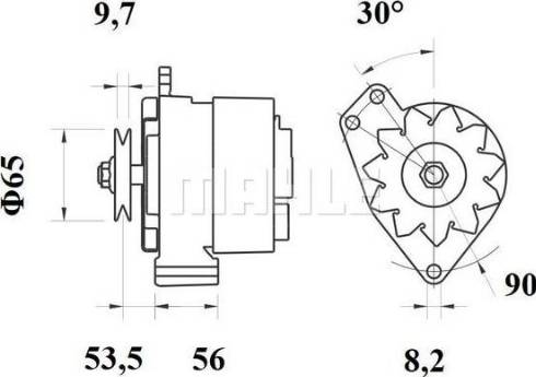 Wilmink Group WG2043464 - Alternator car-mod.net