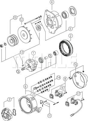 Wilmink Group WG2043580 - Alternator car-mod.net
