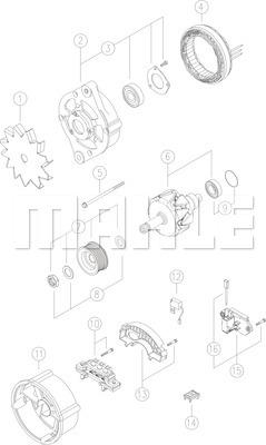 Wilmink Group WG2043395 - Alternator car-mod.net