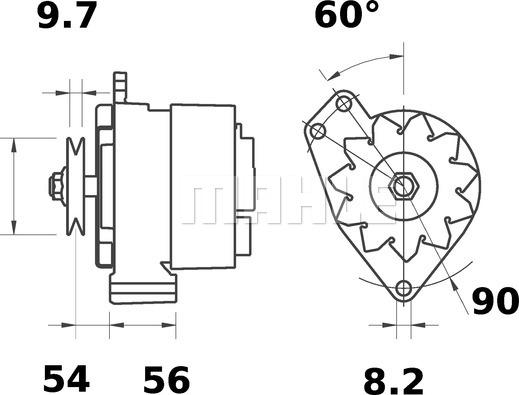 Wilmink Group WG2043744 - Alternator car-mod.net