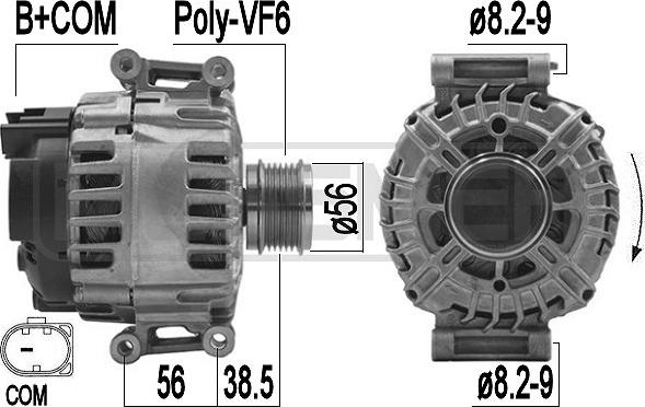 Wilmink Group WG2011422 - Alternator car-mod.net