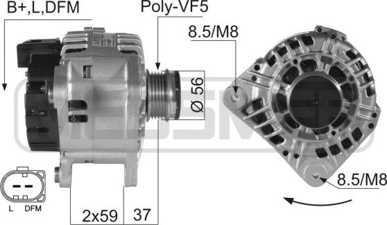 Wilmink Group WG2011530 - Alternator car-mod.net