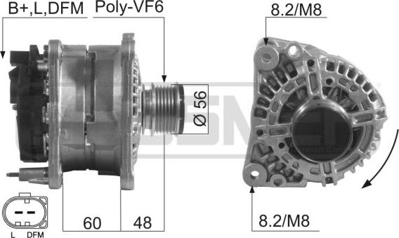 Wilmink Group WG2011691 - Alternator car-mod.net