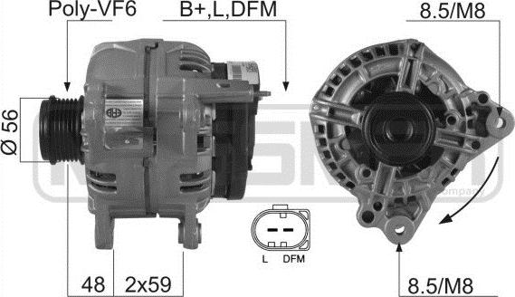 Wilmink Group WG2011656 - Alternator car-mod.net